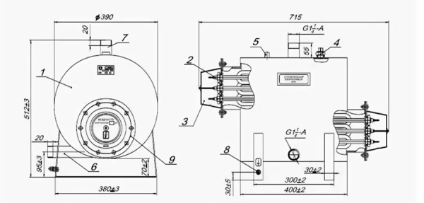 Электрический котел Эван ЭПО PRO-60 (11110)