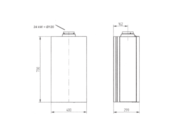 Настенный газовый котел Baxi ECO Four 24