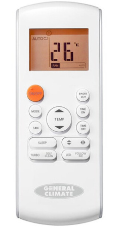 Настенный кондиционер (сплит-система) General Climate GC-R36HR/GU-R36H