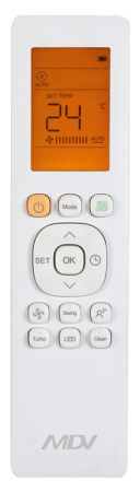 Настенный кондиционер (сплит-система) MDV MDSA-09HRN8/MDOA-09HN8 Silver