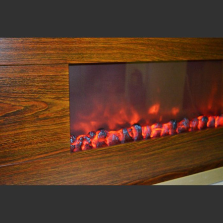 Линейный электрокамин Glenrich Genius 100 Дуб