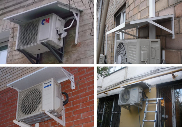 Козырек защитный для кондиционера свыше 6кВт