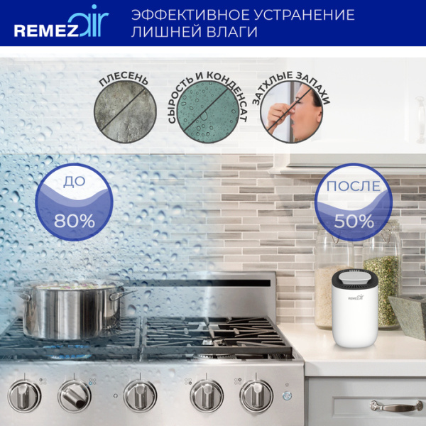 Бытовой осушитель воздуха REMEZair RMD-303