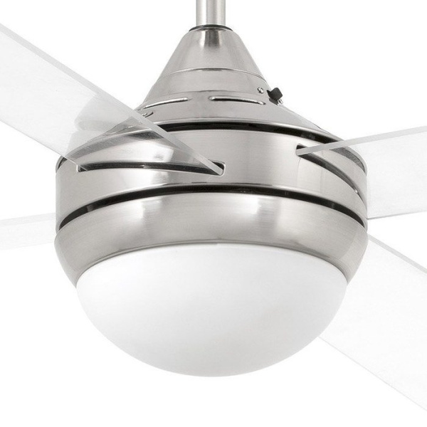 Вентилятор с подсветкой Faro Mini Icaria Matt Nickel (33696)