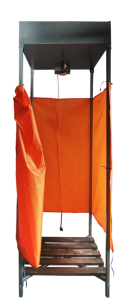 Электрический накопительный водонагреватель Вихрь Душ дачный Д-135-П (135л) с подогревом Вихрь, , шт