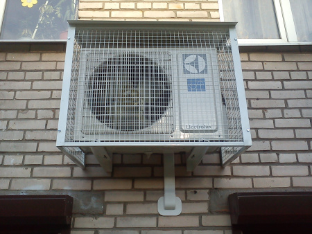 Антивандальная решетка для кондиционера до 4кВт