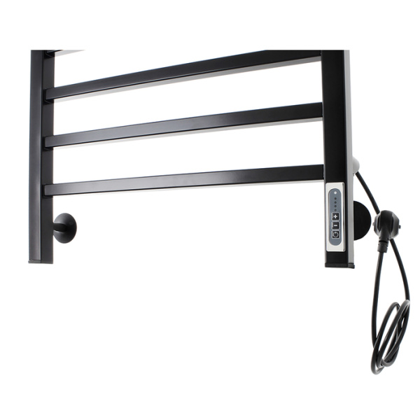 Электрический полотенцесушитель Domoterm DMT Квадро П8 500x800 ЧРН EK R