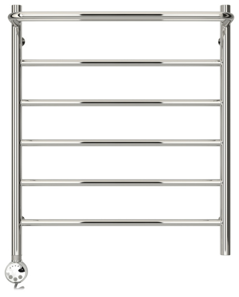 Электрический полотенцесушитель СТИЛЬЕ ЭПС Формат 20 ТЛ 600х500 (Полка + 5) П16