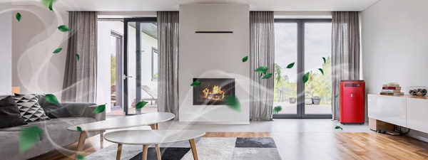 Очиститель воздуха со сменными фильтрами Mia Air Красный