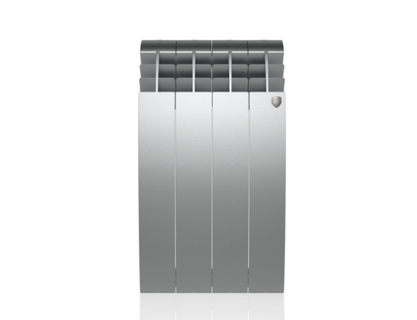 Алюминиевый радиатор Royal Thermo Biliner Alum 500 Silver Satin 4 секц.