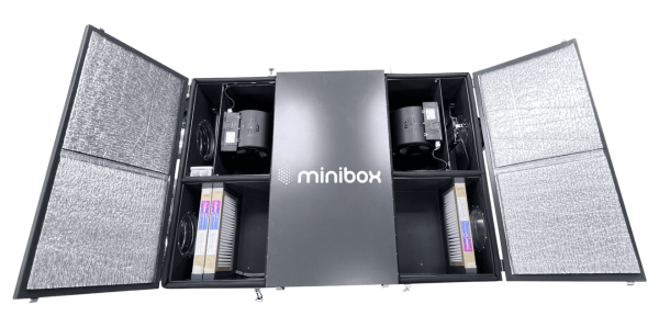 Приточно-вытяжная вентиляционная установка Minibox PV-650 GTC