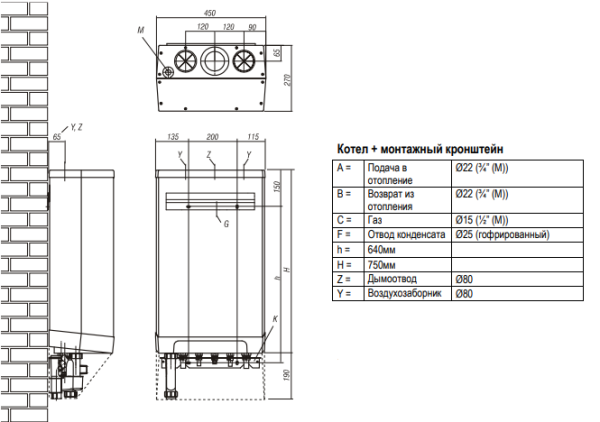 Настенный газовый котел ACV Kompakt HR eco 24/28