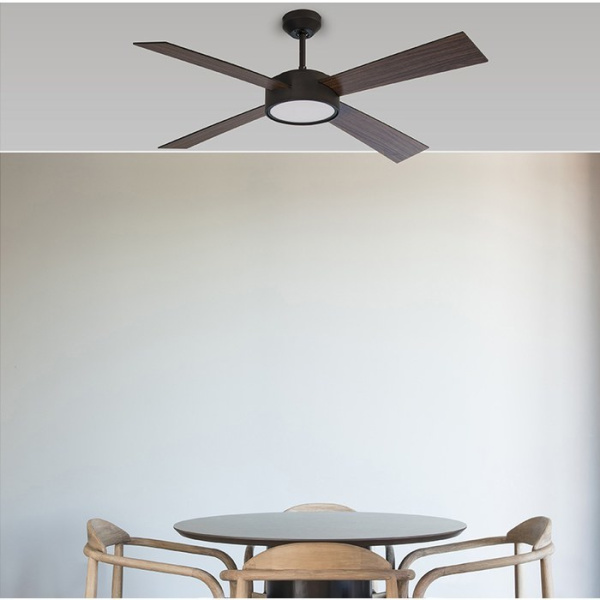 Вентилятор с подсветкой Faro HYDRA BLACK 16W LED (33725)