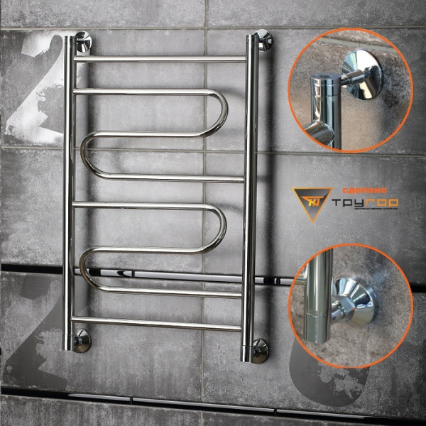 Водяной полотенцесушитель Тругор Феникс НП 1 80х50 (ЛЦ1)