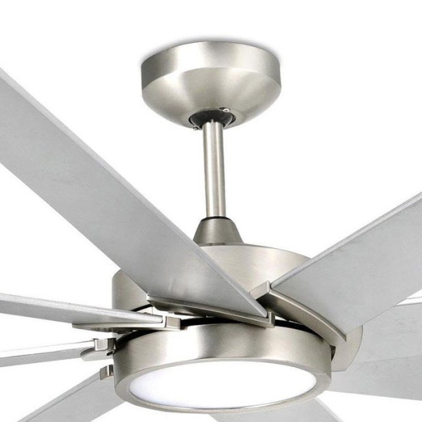 Вентилятор с подсветкой Faro Century Niquel (33554)