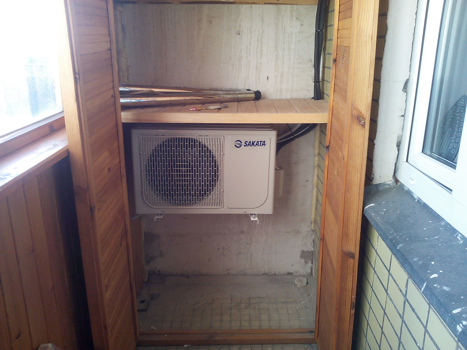 Установка кондиционеров в квартире