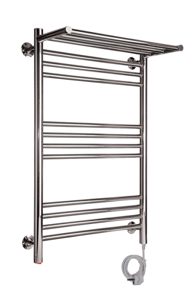 Электрический полотенцесушитель Тера Богема с полкой эл. 500х600