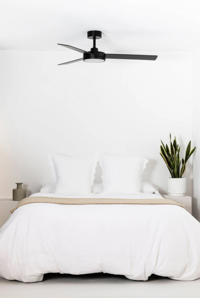 Вентилятор с подсветкой Faro BARTH Black