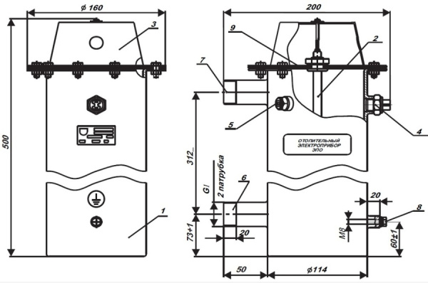 Электрический котел Эван ЭПО 6 (11025)