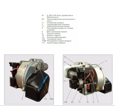 Дизельная горелка Ecoflam MAX 30 TW(*)