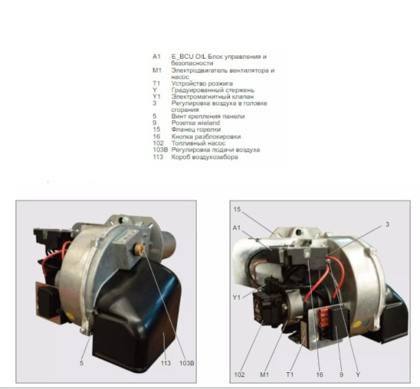 Дизельная горелка Ecoflam MAX 30 TW(*)