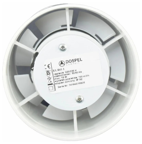 Канальный круглый вентилятор Dospel EURO 1 d100