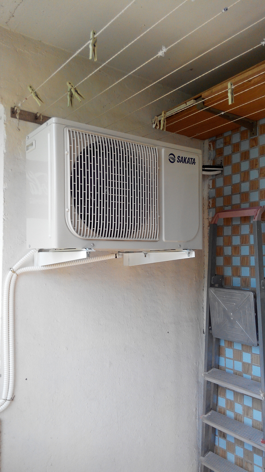 Установка кондиционеров в квартире