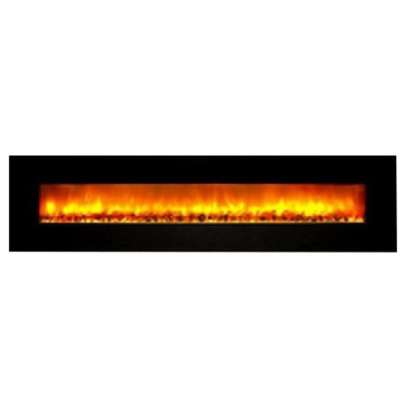 Линейный электрокамин Glenrich Genius 240 (цвет-Черный)