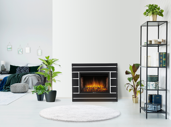 Широкий портал Firelight Moderno 30 шпон чёрный дуб