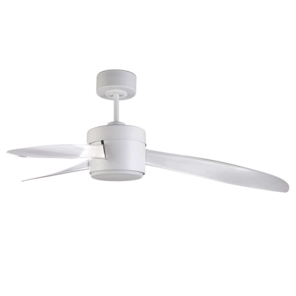 Вентилятор с подсветкой Leds-C4 TRAMUNTANA WHITE (30-7643-14-F9)