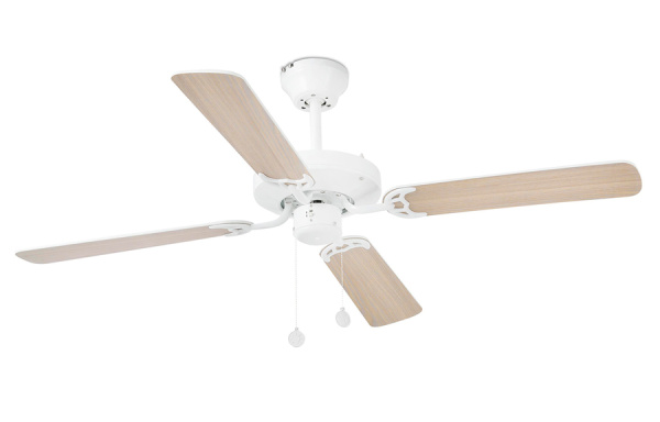 Вентилятор без подсветки Faro Yakarta White (33712)