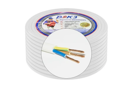 Провод ПВС 3х1.5 380В Ч (уп.100м)