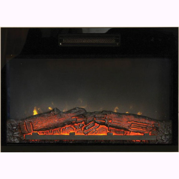 Электрокамин с широким очагом 2D Real-Flame Dublin ROCK STD/EUG/24 AO с очагом Kendal 24