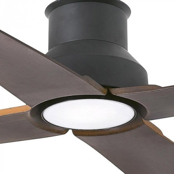 Вентилятор с подсветкой Faro Winche Marron 1L (33481-7)