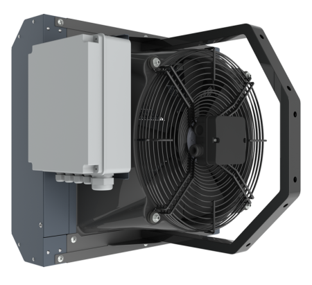 Тепловая пушка FLOWAIR LEO EL S BMS в комплекте с консолью