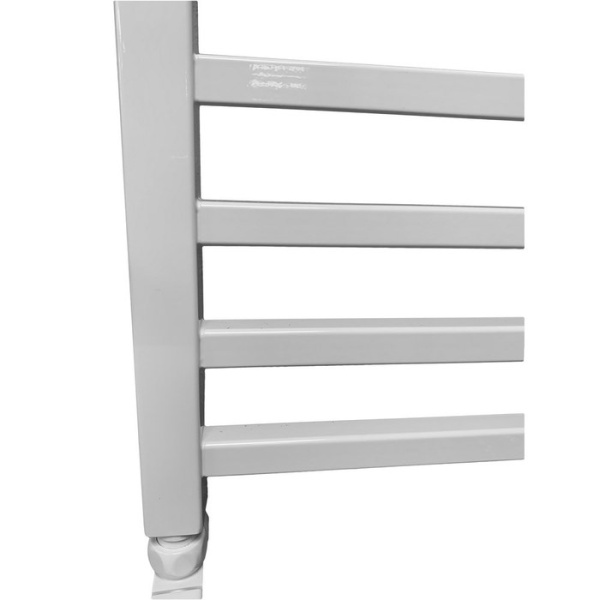 Водяной полотенцесушитель Ника ЛМ-5 80/40 RAL9016 белый матовый с вентилями