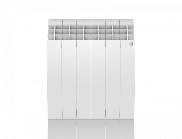 Биметаллический радиатор Royal Thermo Biliner 500 VD 6 секц. Bianco Traffico
