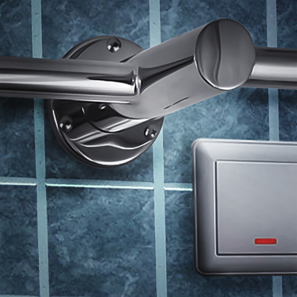 Электрический полотенцесушитель Energy AURA 1200x600 RAL 9005 черный матовый