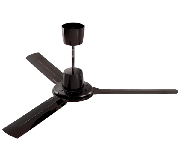 Вентилятор без подсветки Vortice Nordik Evolution R 140/56 Black Gold