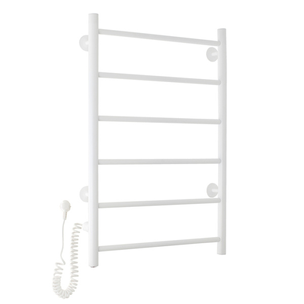 Электрический полотенцесушитель Domoterm DMT 109-6 50х80 БЕЛ EK L