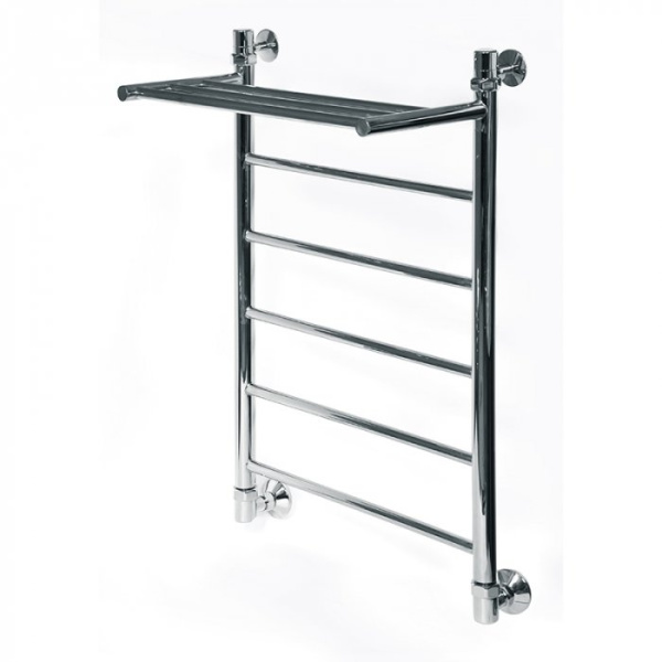 Водяной полотенцесушитель Ника ЛП/ВП (Лесенка Прямая/Верхняя Полка) стандарт 120х60 -9