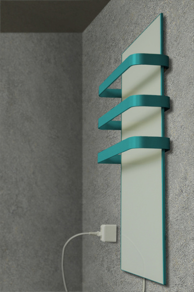 Электрический полотенцесушитель Теплофон ЭРГН-0,15/222 бирюзовый