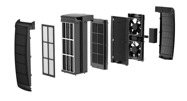 Очиститель воздуха без сменных фильтров Aic XJ-4100