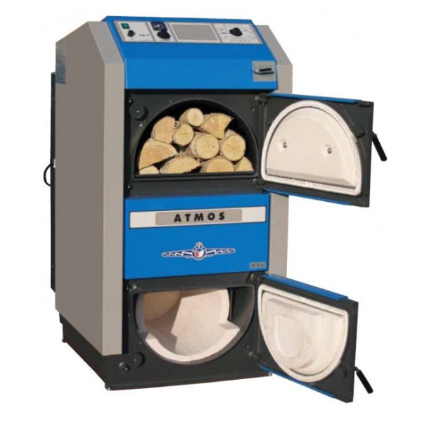 Твердотопливный котел Атмос DC 100