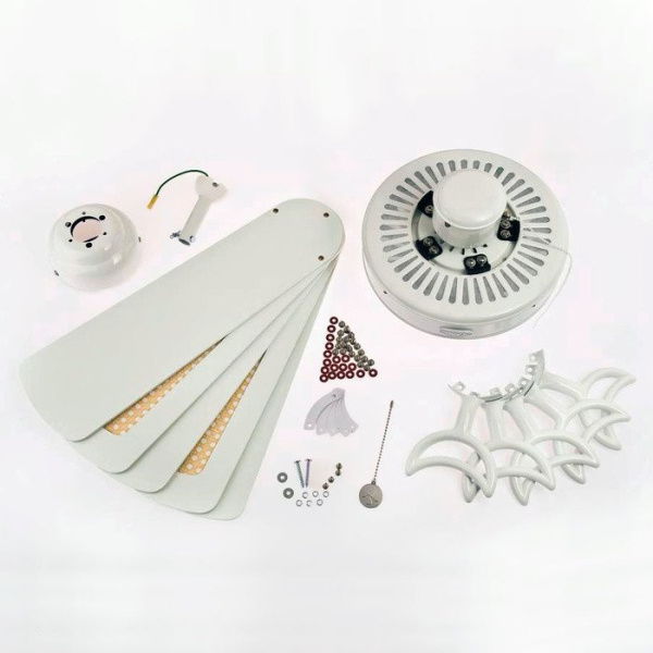 Вентилятор без подсветки Westinghouse Monarch White