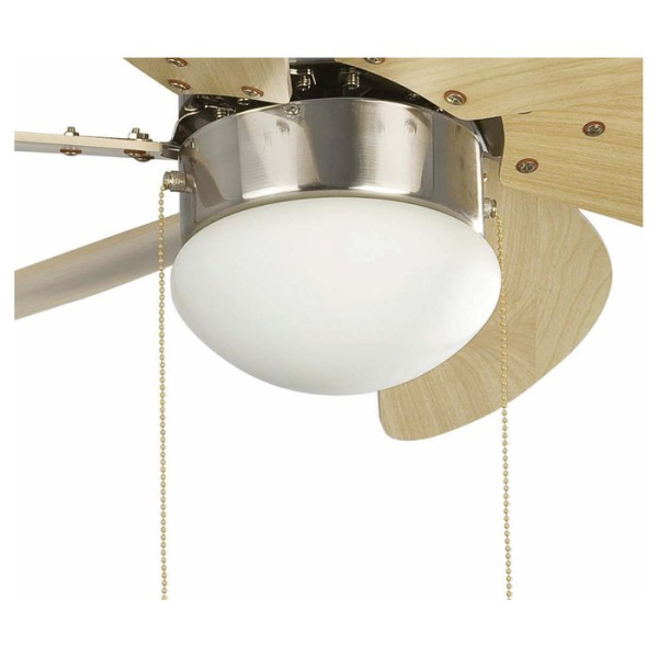 Вентилятор с подсветкой Faro PALAO NIQUEL (33183)