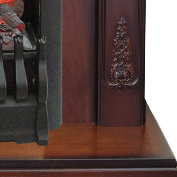 Электрокамин с классическим очагом 3D Real-Flame Anita AO с очагом 3D Oregan