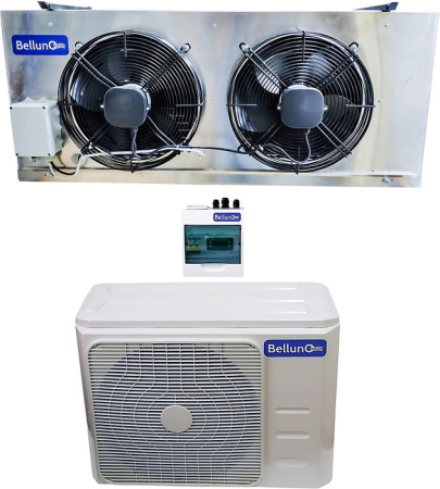 Среднетемпературная установка V камеры 14-17  м³ Belluna U102-1