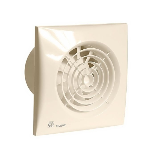 Вытяжка для ванной диаметр 120 мм Soler & Palau SILENT-200 CZ IVORY