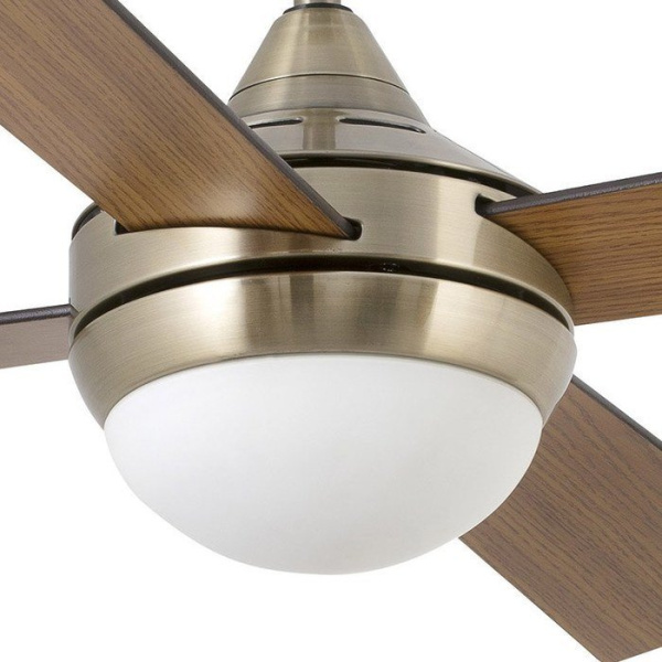 Вентилятор с подсветкой Faro Mini Icaria Old Gold (33695)